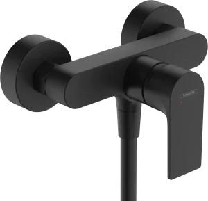 Hansgrohe Rebris E Shower Mixers Exposed 245 X 195 X 155mm Black - Matt