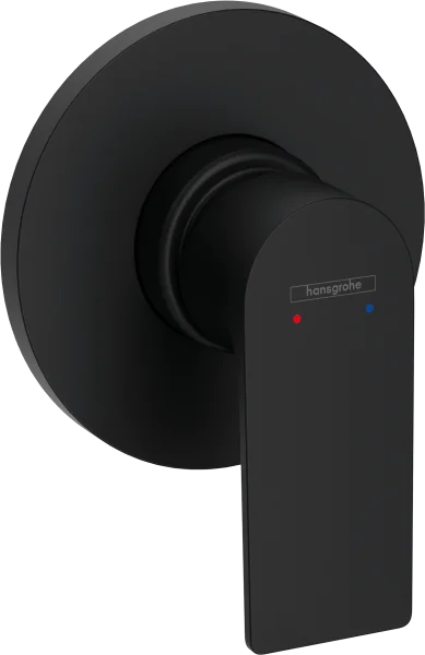 Hansgrohe Rebris E Shower Mixers Concealed 240 X 225 X 60mm Black - Matt