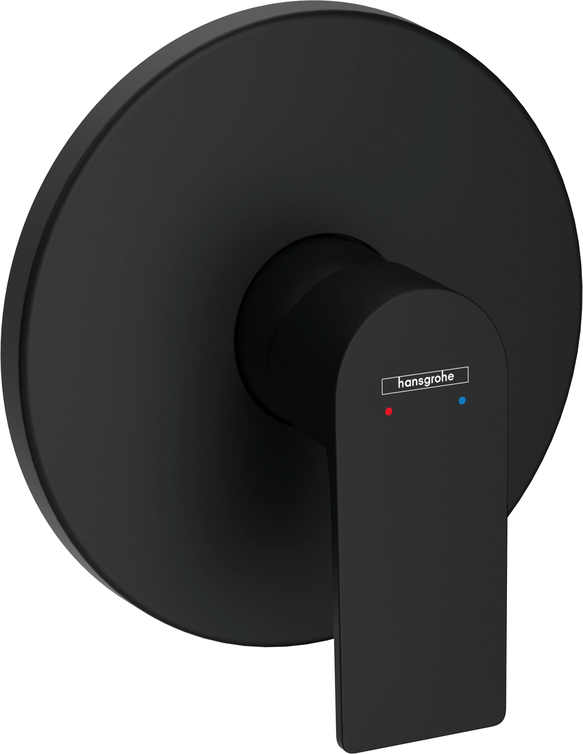 Hansgrohe Rebris E Shower Mixers Concealed 220 X 185 X 135mm Black - Matt