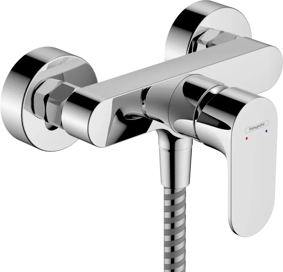 Hansgrohe Rebris S Shower Mixers Exposed 221 X 186 X 149mm Chrome product image - Image 1