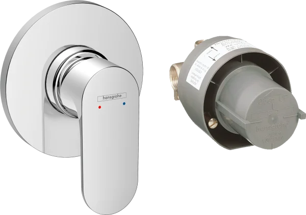 Hansgrohe Rebris S Shower Mixers Concealed 215 X 180 X 130mm Chrome