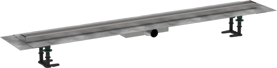 Hansgrohe Raindrain Compact Shower Wastes 1383 X 155 X 132mm product image - Image 1