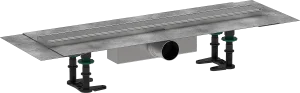 Hansgrohe Raindrain Compact Shower Wastes 783 X 155 X 132mm Stainless Steel - Brushed