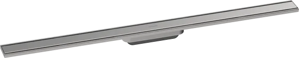 Hansgrohe Raindrain Original Finish Sets Shower Wastes 1184 X 163 X 85mm Stainless Steel - Brushed