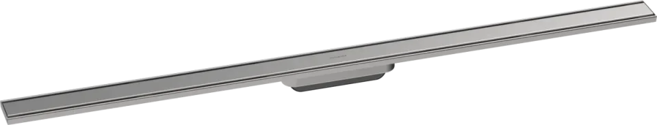 Hansgrohe Raindrain Original Finish Sets Shower Wastes 1384 X 163 X 85mm Stainless Steel - Brushed product image - Image 1