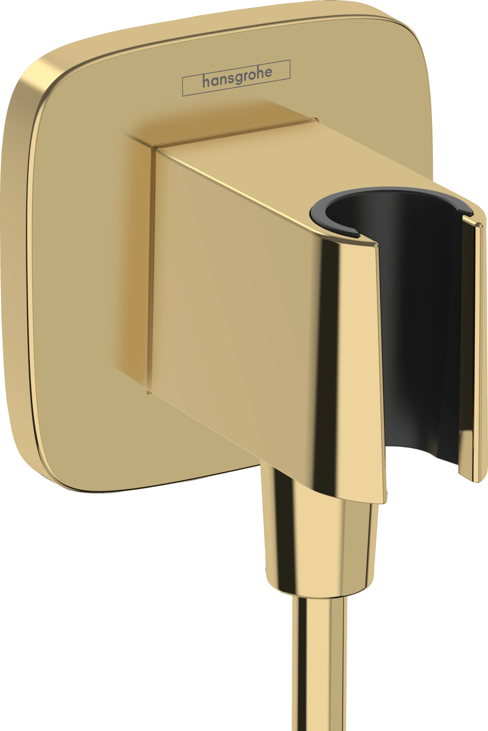 Hansgrohe Fixfit Q Wall Outlet 130 X 110 X 90mm Gold - Polished