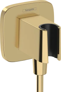 Hansgrohe Fixfit Q Wall Outlet 130 X 110 X 90mm Gold - Polished