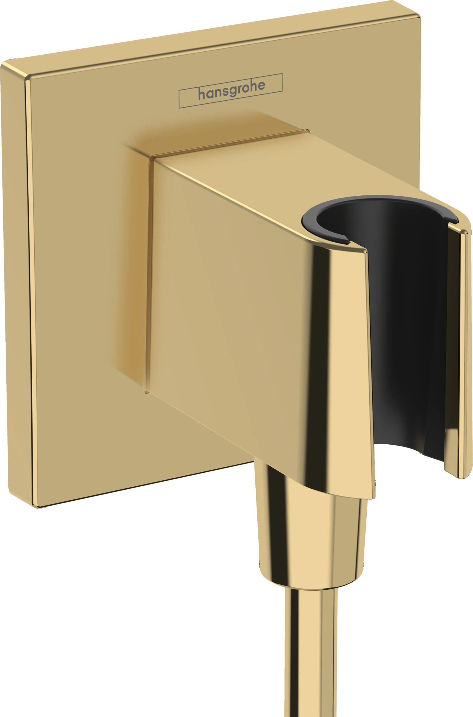 Hansgrohe Fixfit E Wall Outlet 130 X 115 X 85mm Gold - Polished