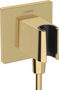 Hansgrohe Fixfit E Wall Outlet 130 X 115 X 85mm Gold - Polished