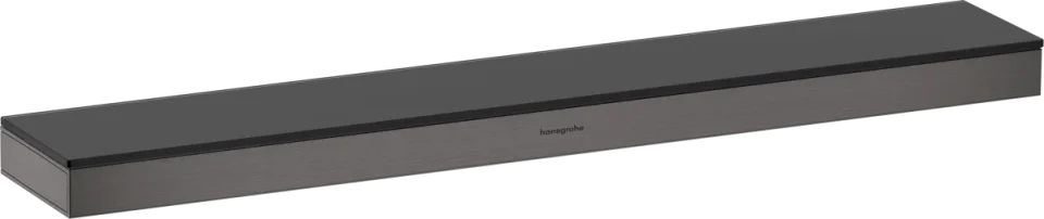 Hansgrohe Rainfinity Shelves 558 X 168 X 81mm Gunmetal/chrome - Brushed product image - Image 1