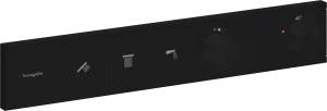 Hansgrohe Rainselect Thermostatic Shower Mixer Concealed 555 X 396 X 148mm Black - Matt