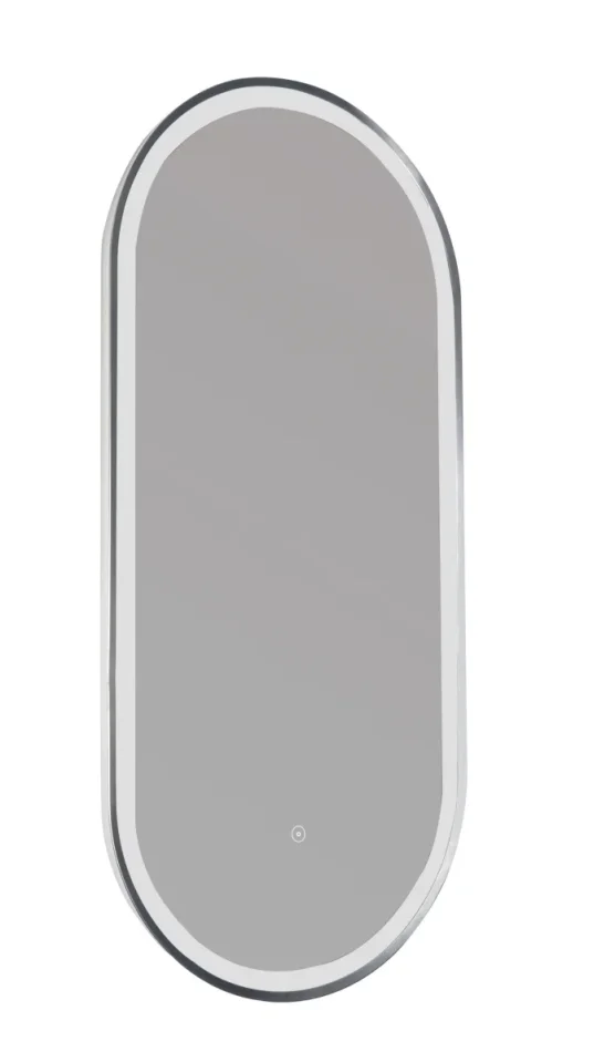 Just Taps Oval Mirror 450 With Light product image - Image 1