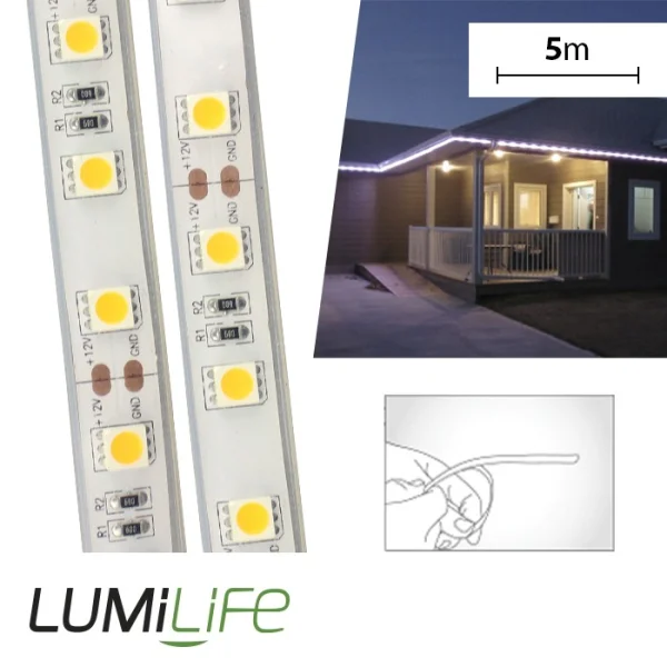 ByDesign Lighting IP67 Rated Multi-Coloured RGB 5m Strip