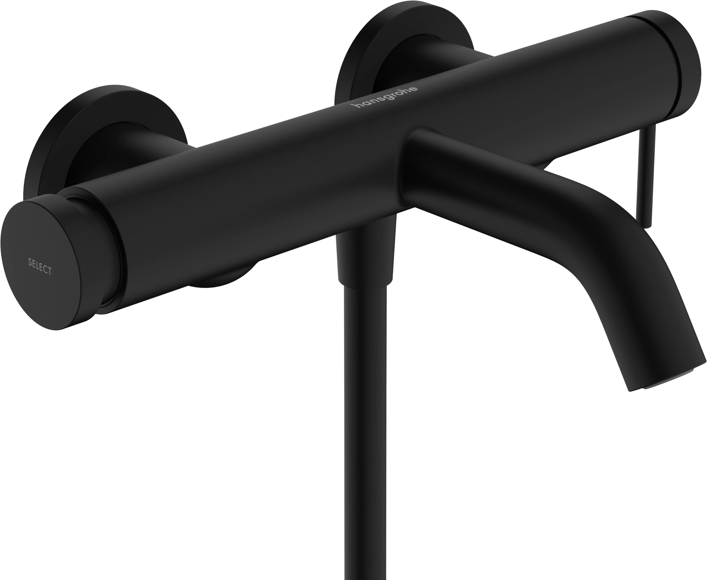 Hansgrohe Tecturis S Bath Mixers Exposed 450 X 295 X 140mm Black - Matt