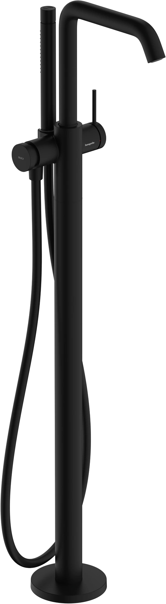 Hansgrohe Tecturis S Bath Mixers Concealed 1199 X 389 X 259mm Black - Matt
