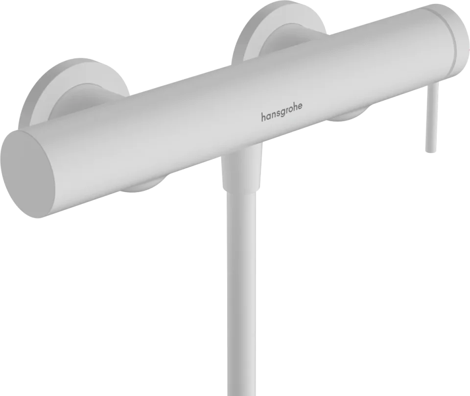 Hansgrohe Tecturis S Shower Mixers Exposed 360 X 135 X 105mm White - Matt product image - Image 1