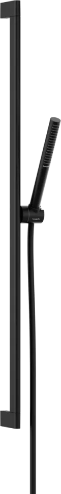 Hansgrohe Pulsify S Shower Rail Sets 1066 X 198 X 67mm Black - Matt product image - Image 1
