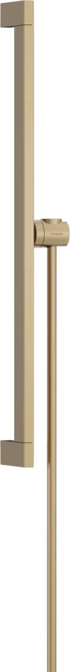 Hansgrohe Unica Wallbars 744 X 188 X 75mm Bronze - Brushed product image - Image 1