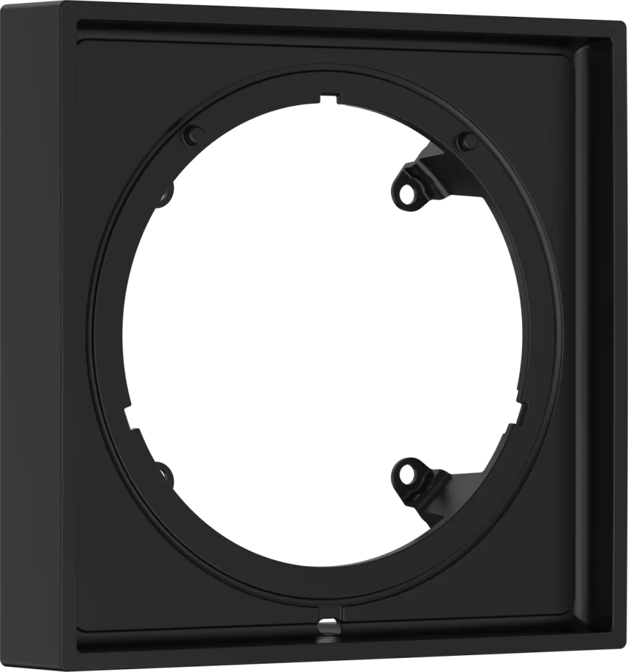 Hansgrohe Extensions 240 X 226 X 60mm Black - Matt product image - Image 1