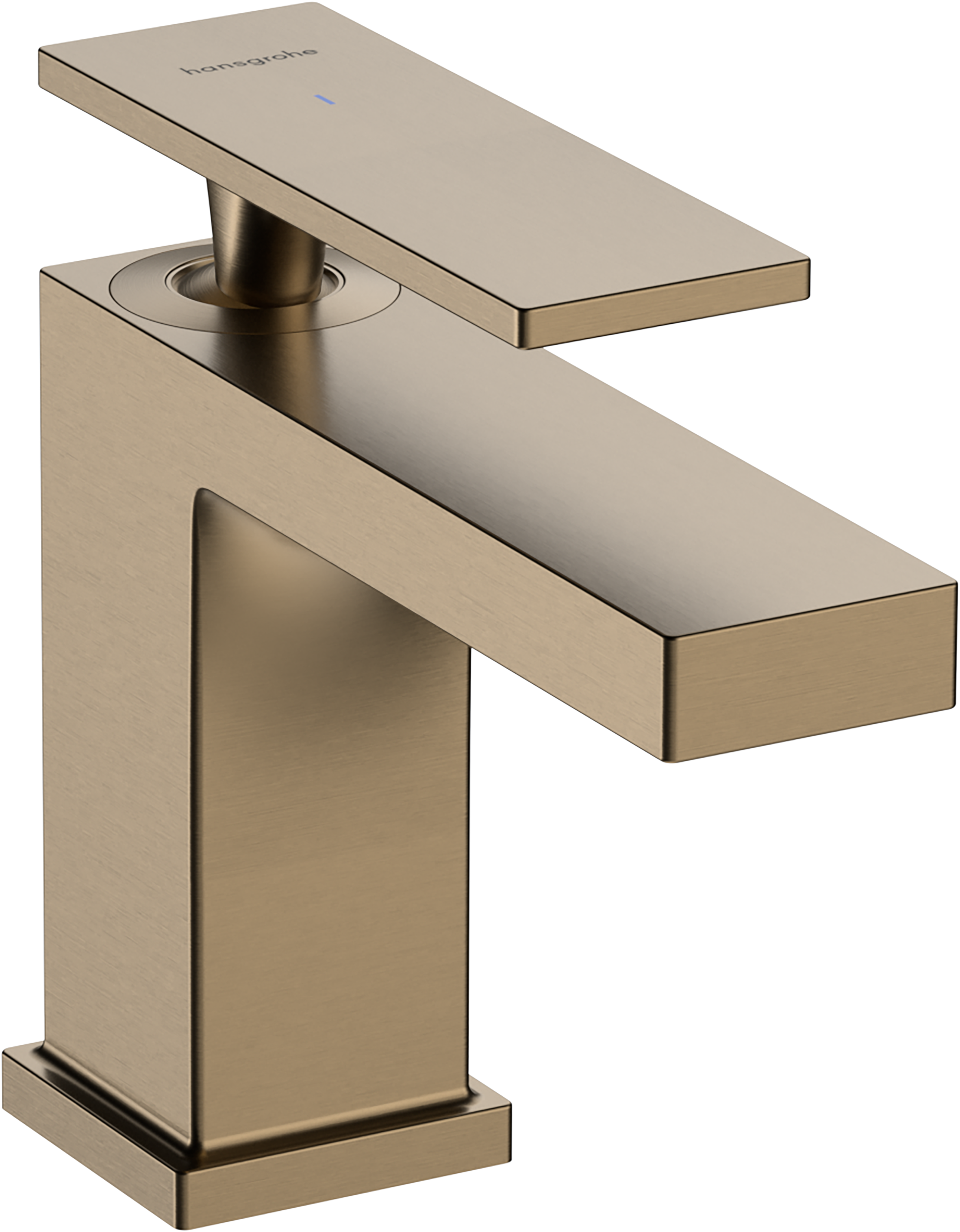 Hansgrohe Tecturis E Pillar Tap 400 X 207 X 73mm Bronze - Brushed