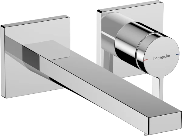 Hansgrohe Tecturis E Manual Mixers 262 X 232 X 83mm Gunmetal/chrome - Brushed