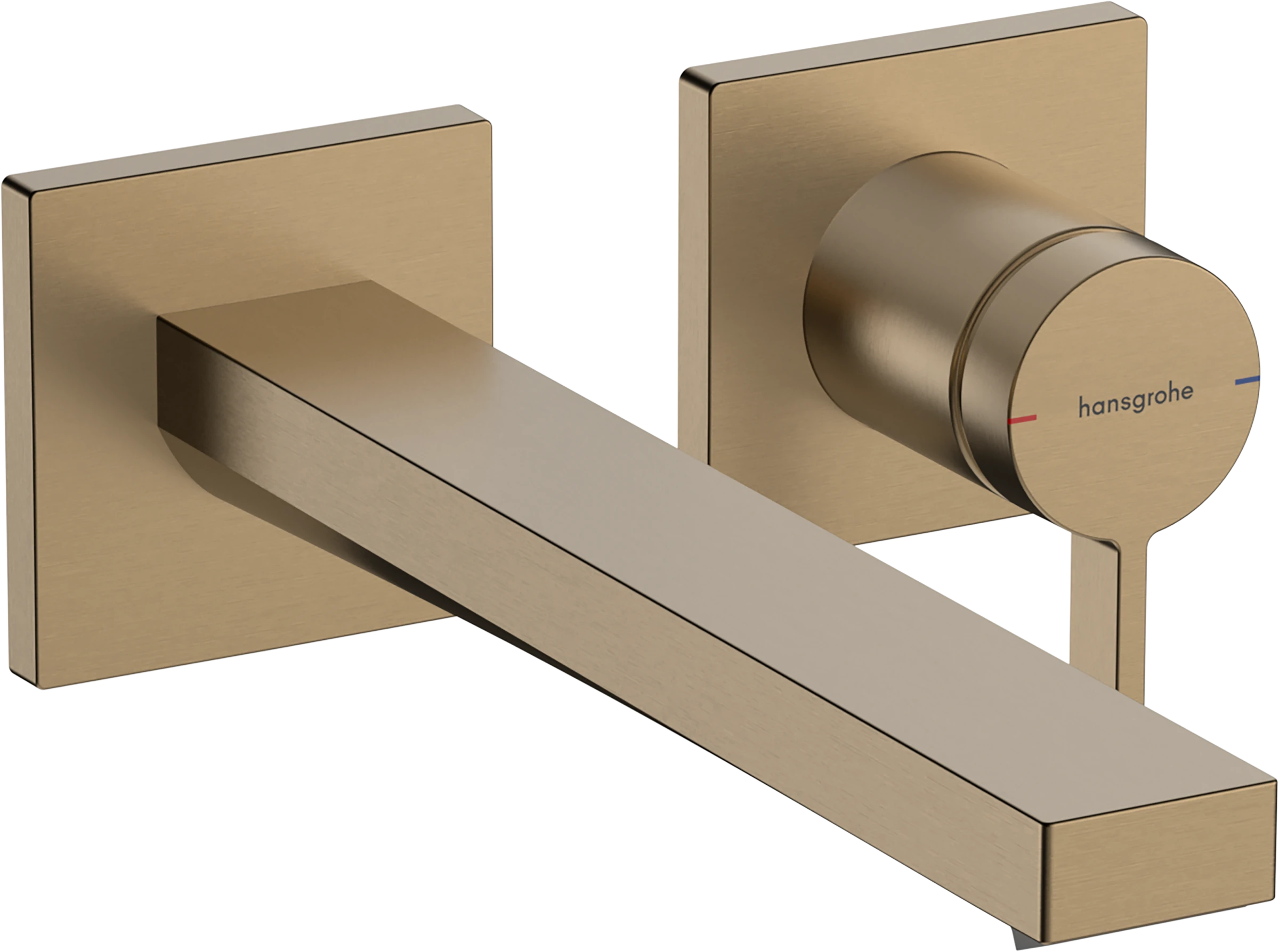 Hansgrohe Tecturis E Manual Mixers 262 X 232 X 83mm Bronze - Brushed