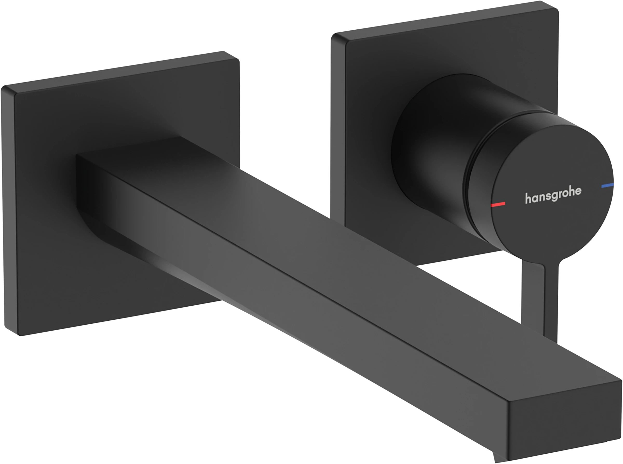 Hansgrohe Tecturis E Manual Mixers 262 X 235 X 85mm Black - Matt