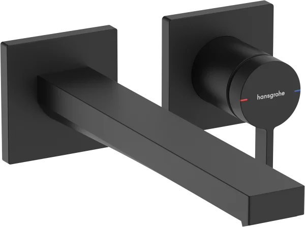 Hansgrohe Tecturis E Manual Mixers 262 X 235 X 85mm Black - Matt
