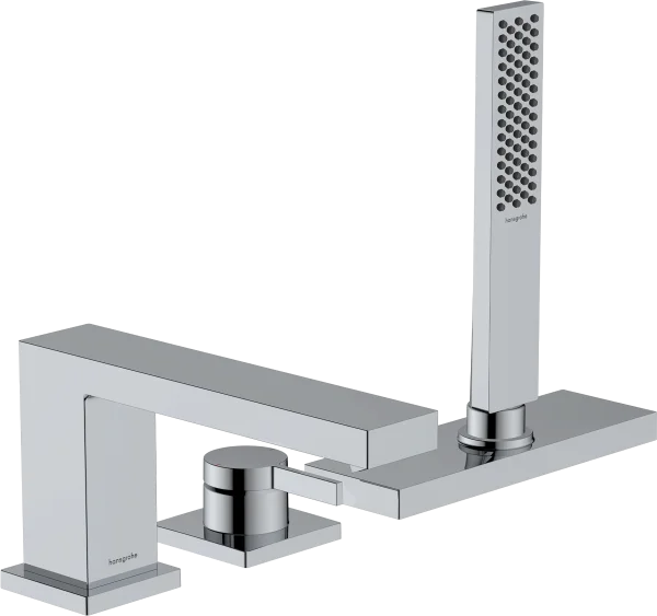 Hansgrohe Tecturis E Bath Mixers Concealed 555 X 290 X 230mm Chrome