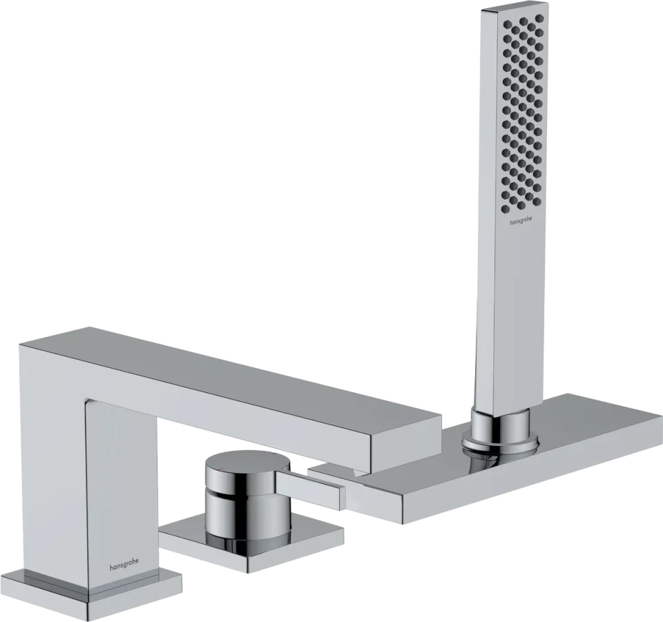 Hansgrohe Tecturis E Bath Mixers Concealed 555 X 290 X 230mm Chrome product image - Image 1