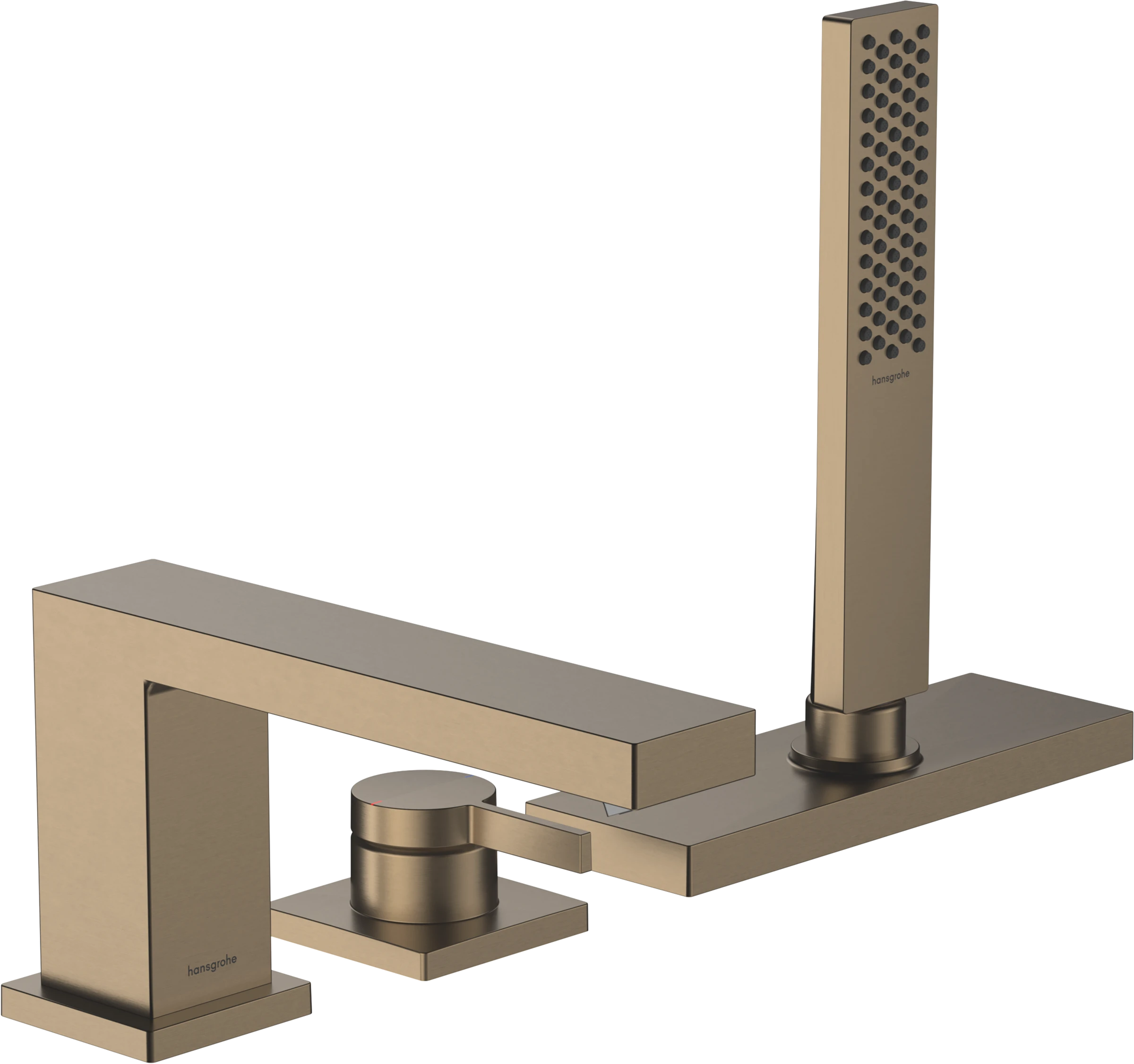 Hansgrohe Tecturis E Bath Mixers Concealed 540 X 280 X 220mm Bronze - Brushed