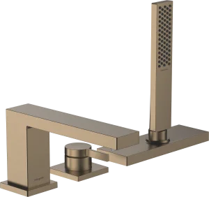 Hansgrohe Tecturis E Bath Mixers Concealed 540 X 280 X 220mm Bronze - Brushed