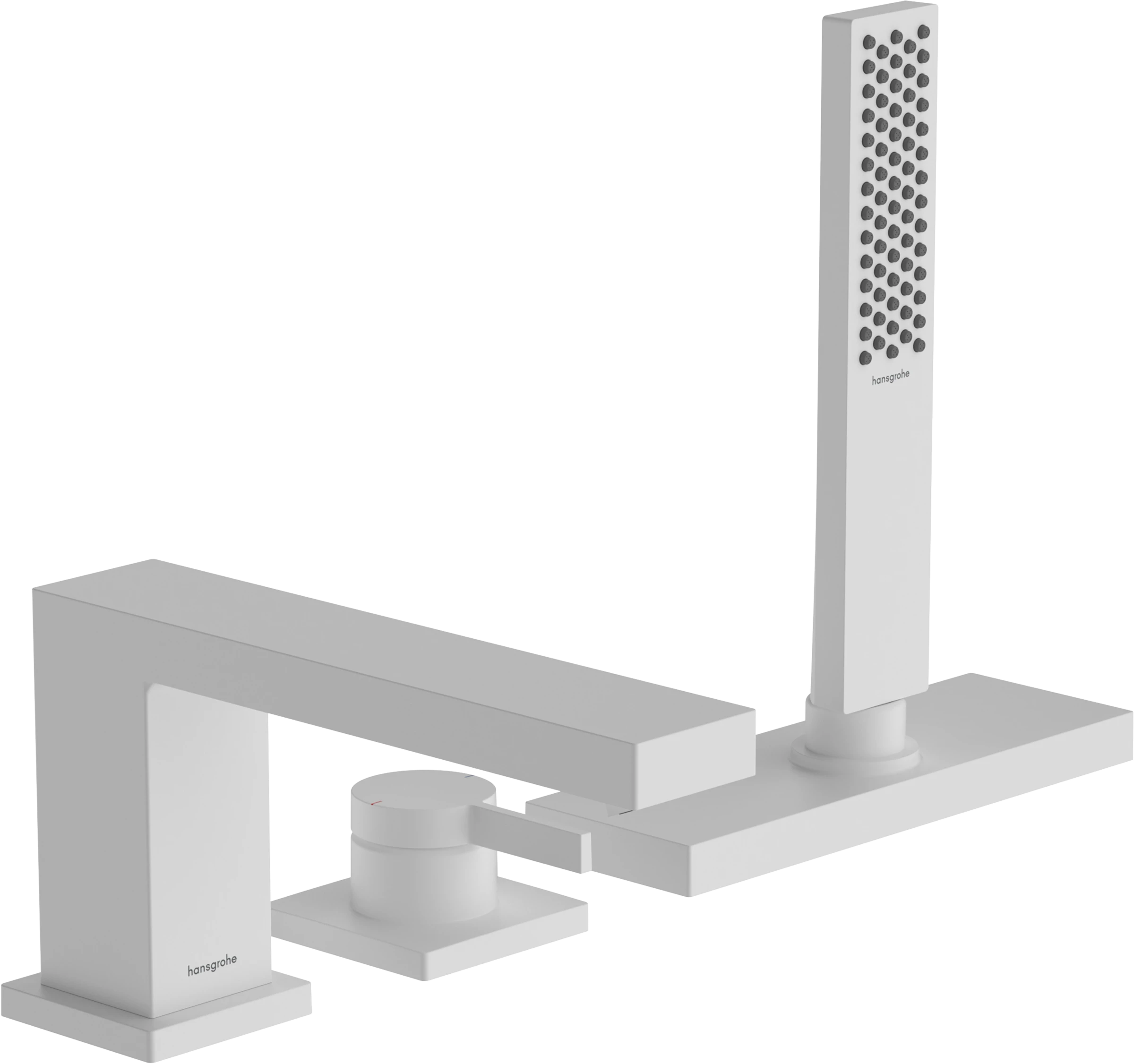 Hansgrohe Tecturis E Bath Mixers Concealed 540 X 280 X 220mm White - Matt