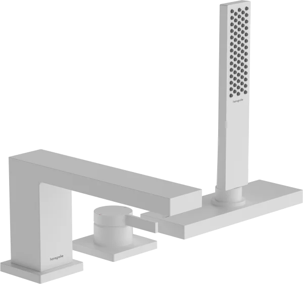 Hansgrohe Tecturis E Bath Mixers Concealed 540 X 280 X 220mm White - Matt