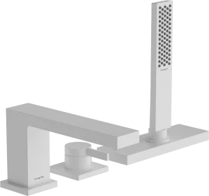 Hansgrohe Tecturis E Bath Mixers Concealed 540 X 280 X 220mm White - Matt