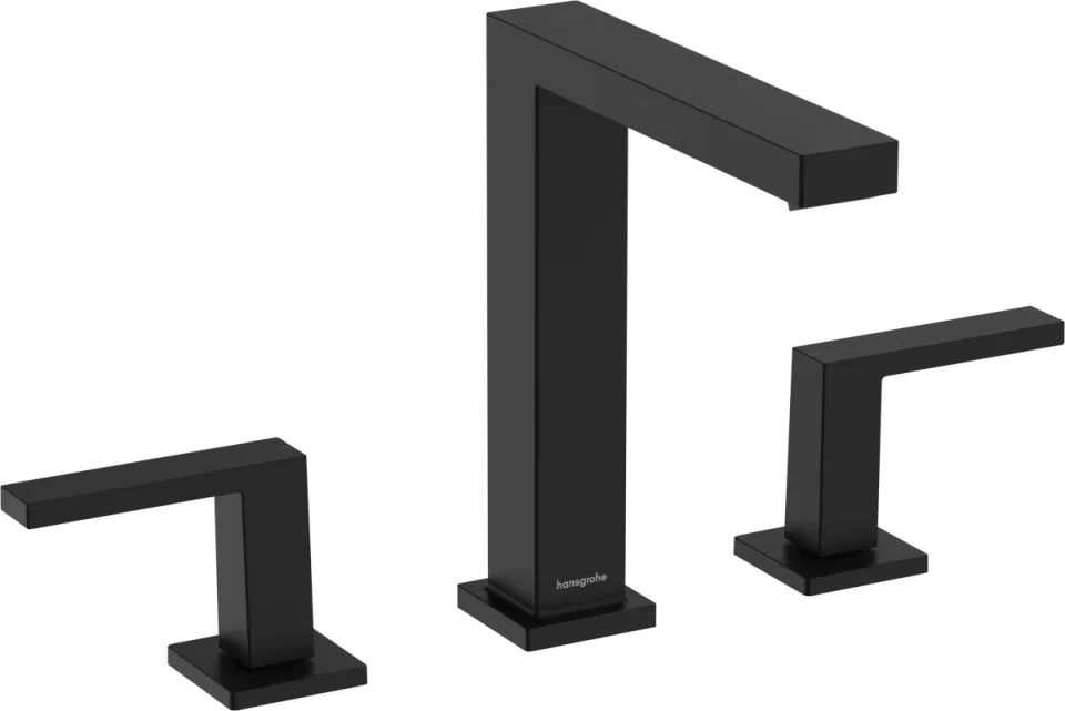 Hansgrohe Tecturis E Manual Mixers 407 X 310 X 77mm Black - Matt product image - Image 1