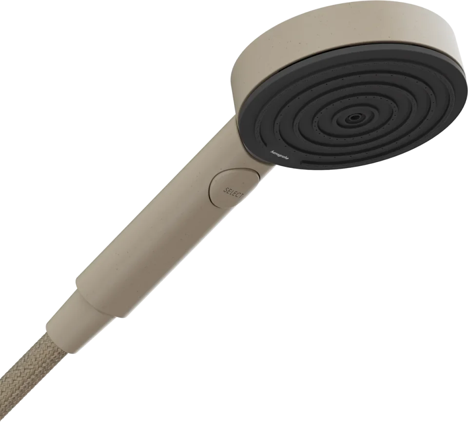 Hansgrohe Pulsify Planet Edition Hand Showers 290 X 120 X 60mm Sand product image - Image 1
