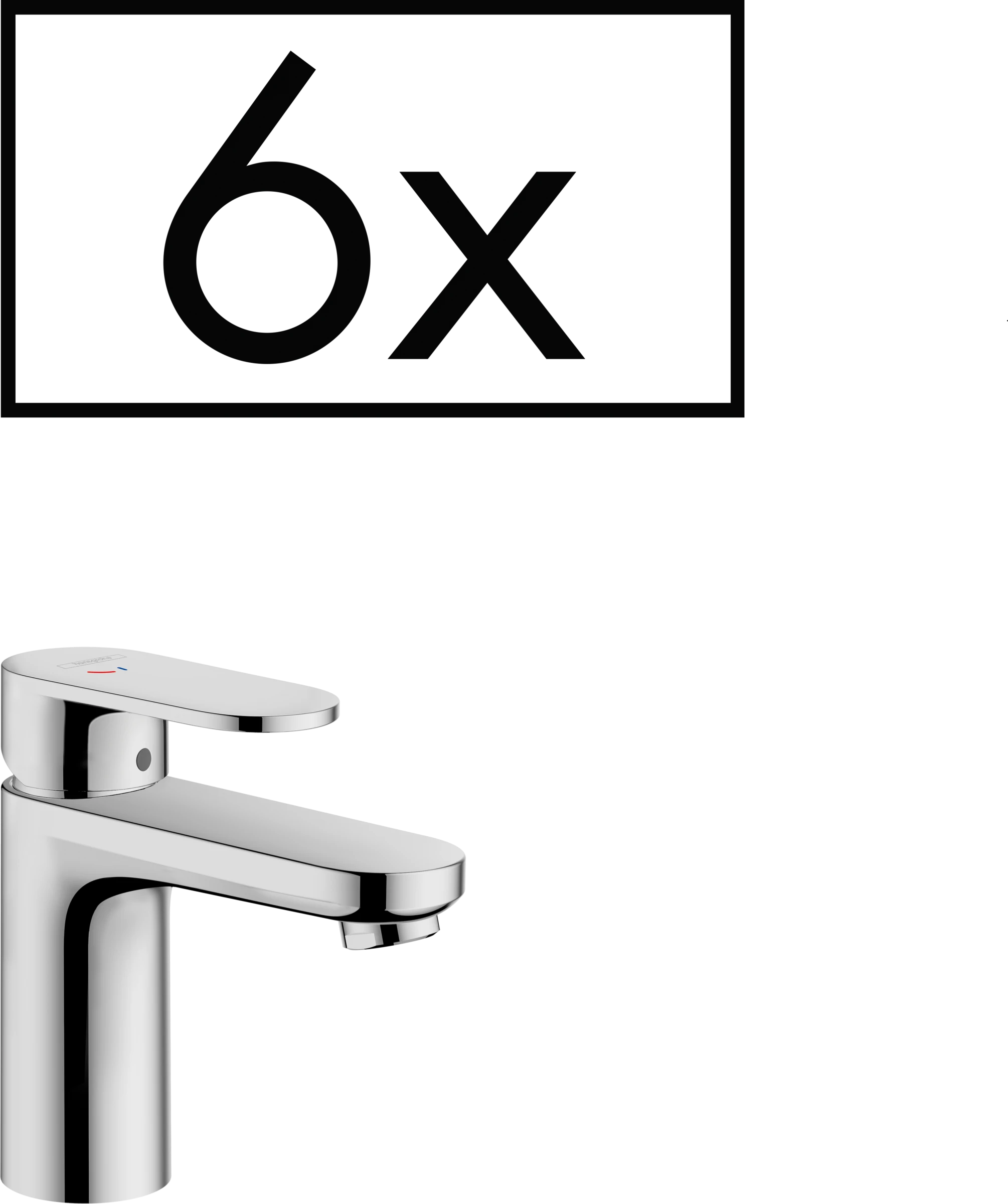 Hansgrohe Vernis Blend Manual Mixers 395 X 205 X 445mm Chrome