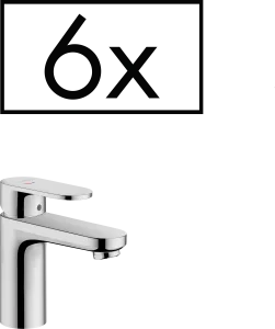Hansgrohe Vernis Blend Manual Mixers 395 X 205 X 445mm Chrome