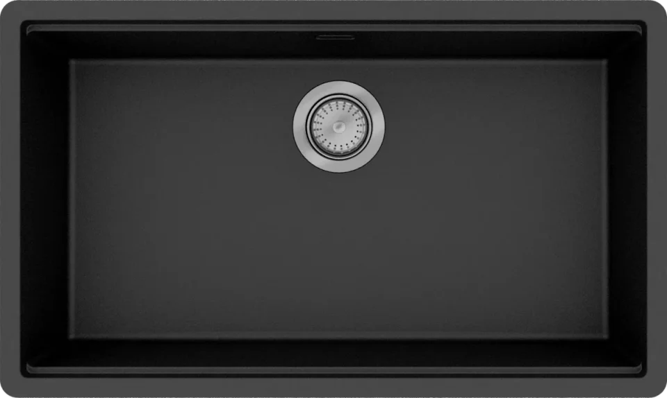 Hansgrohe S53 Sinks 1030 X 575 X 317mm Black product image - Image 1