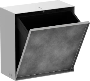 Hansgrohe Xtrastoris Rock Wall Niches 470 X 410 X 160mm White - Matt