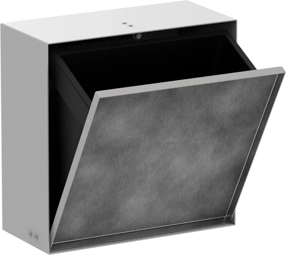 Hansgrohe Xtrastoris Rock Wall Niches 470 X 410 X 160mm White - Matt product image - Image 1
