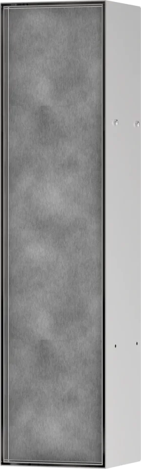 Hansgrohe Xtrastoris Rock Wall Niches 815 X 250 X 160mm Stainless Steel - Brushed product image - Image 1