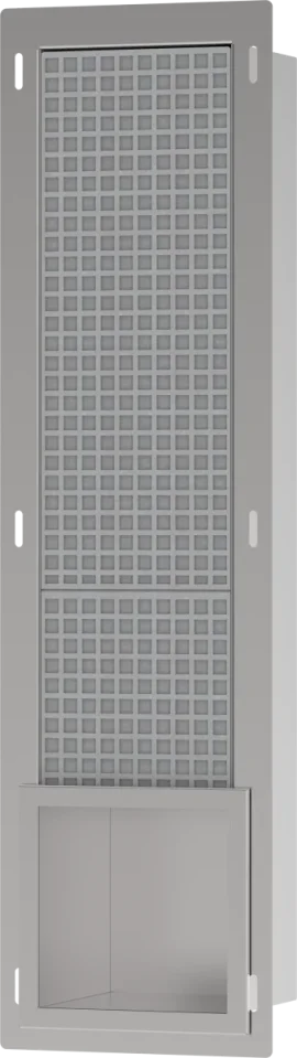 Hansgrohe Xtrastoris Original Wall Niches 820 X 260 X 160mm Stainless Steel - Brushed product image - Image 1
