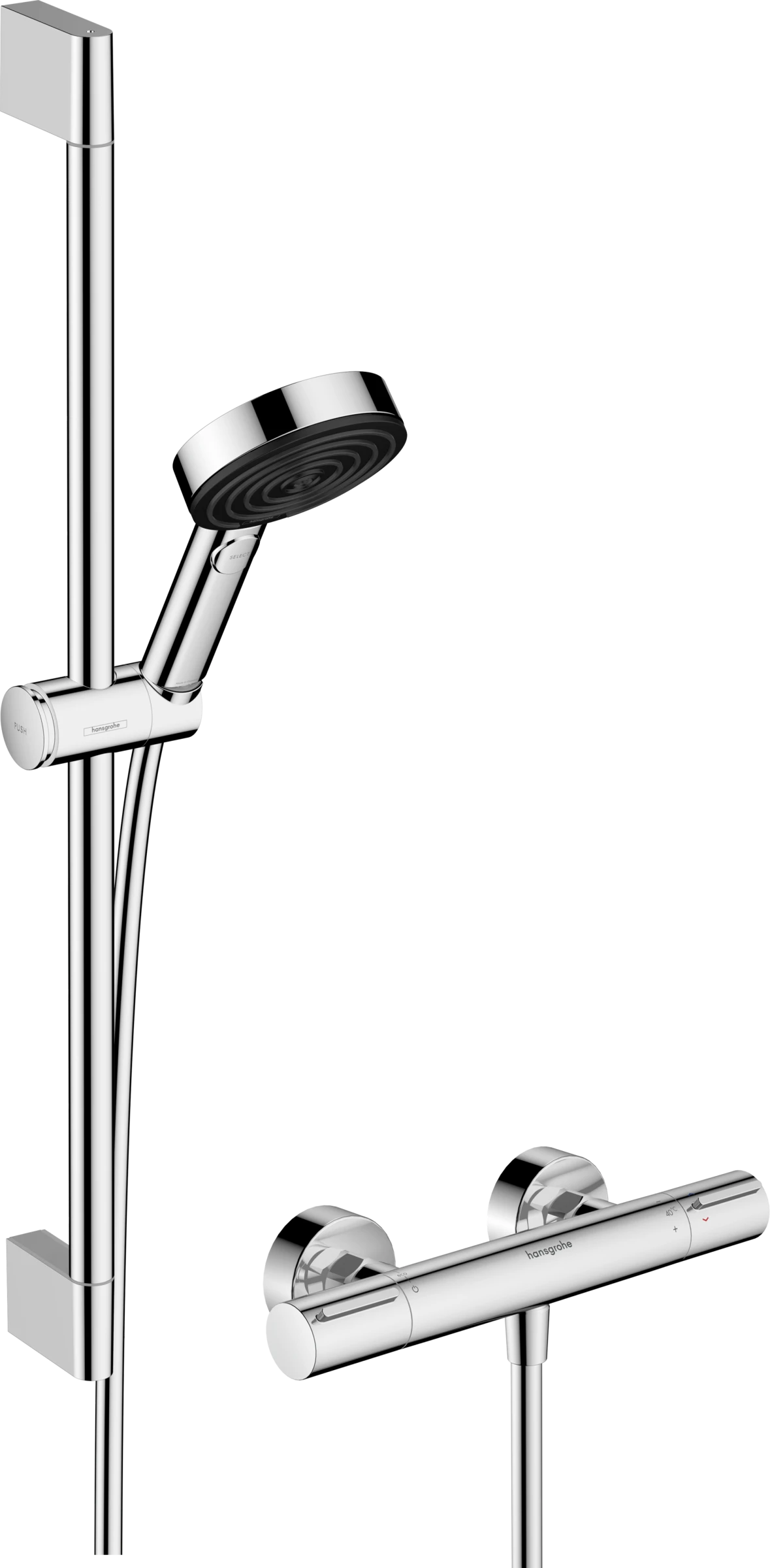 Hansgrohe Pulsify Select S Shower Combination 775 X 190 X 80mm Chrome