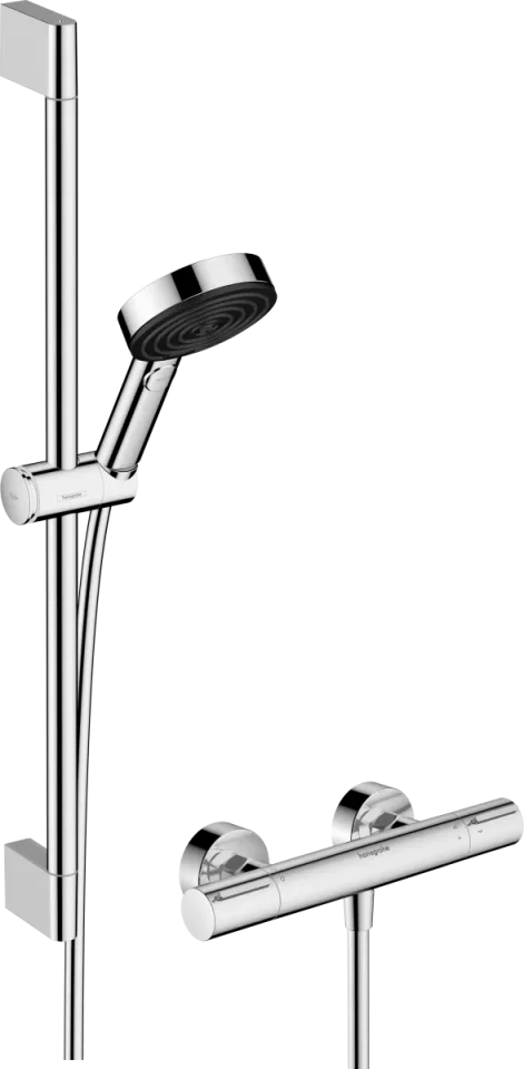 Hansgrohe Pulsify Select S Shower Combination 775 X 190 X 80mm Chrome product image - Image 1