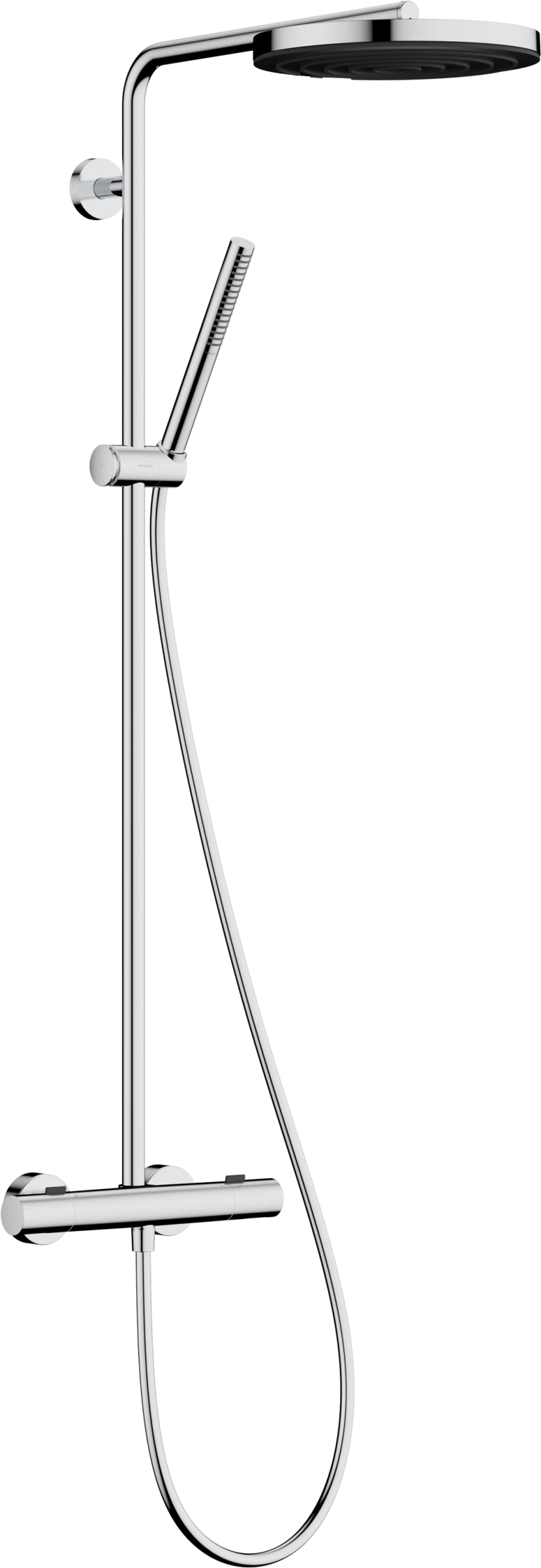 Hansgrohe Pulsify S Puro Showerpipes With Thermostatic Mixer 1099 X 356 X 112mm Chrome