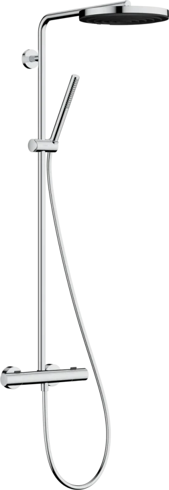 Hansgrohe Pulsify S Puro Showerpipes With Thermostatic Mixer 1099 X 356 X 112mm Chrome product image - Image 1
