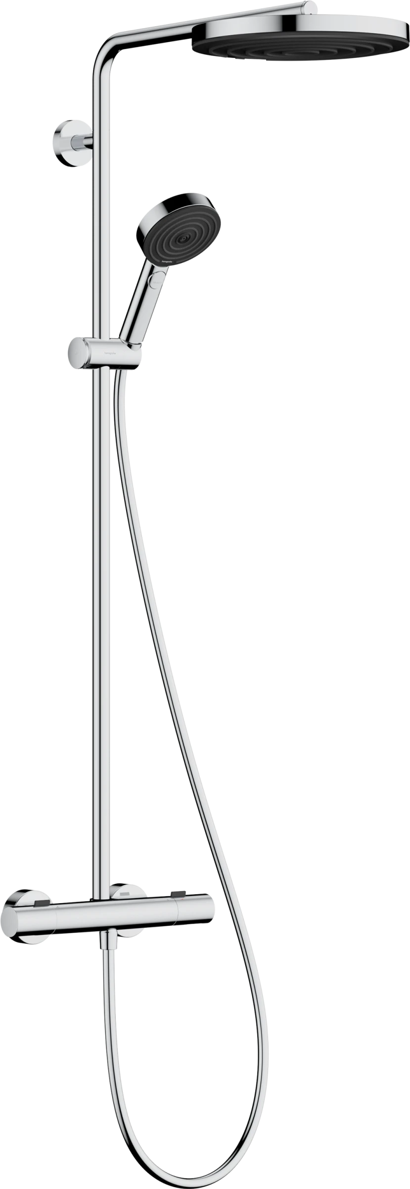 Hansgrohe Pulsify S Puro Showerpipes With Thermostatic Mixer 1099 X 356 X 112mm Chrome