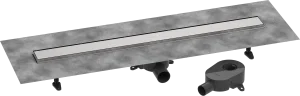 Hansgrohe Raindrain Go Shower Wastes 1083 X 163 X 132mm Stainless Steel - Brushed